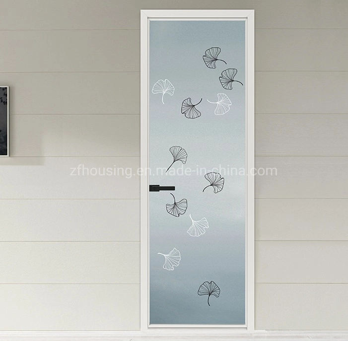 Waterproof and Soundproof Aluminium Bathroom Door /Toilet Door Zf-Aw-073