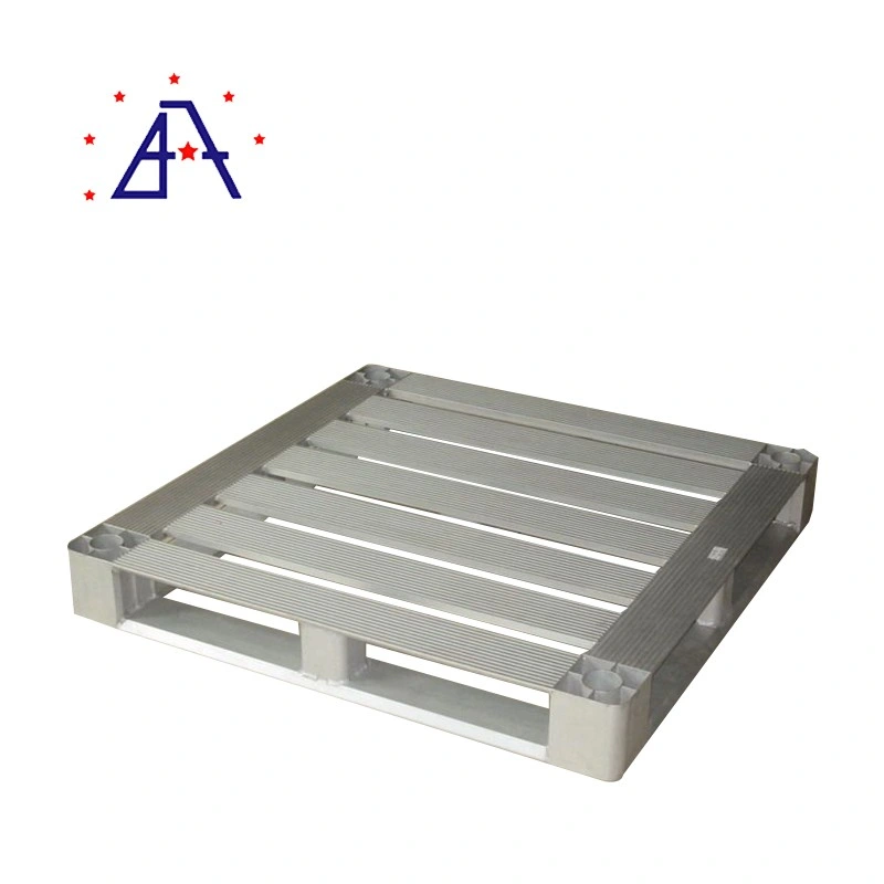 Aluminum Pallet Two Way Double Face Flat Pallet Recycle for Transportation