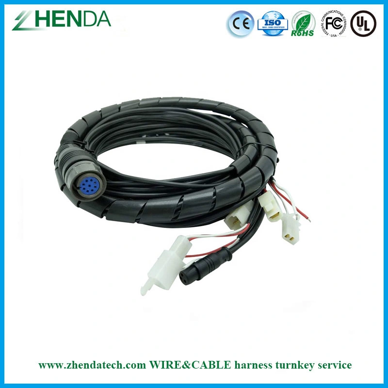 UL Copper PVC Insulation Multicore Flexible Power Copper Cable with Connector