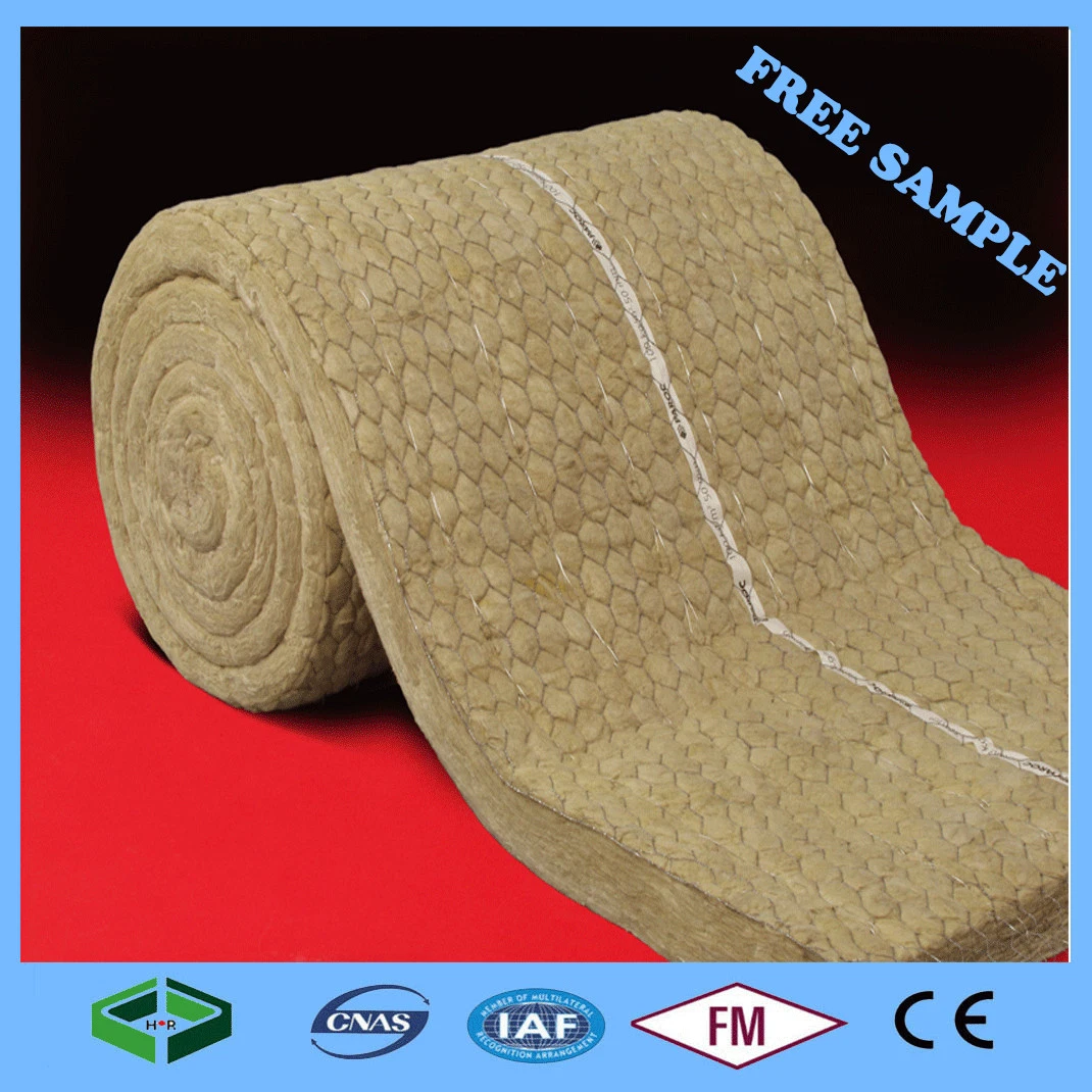 Excellent Mineral Rock Wool Insulation Rool Blanket Wire Mesh