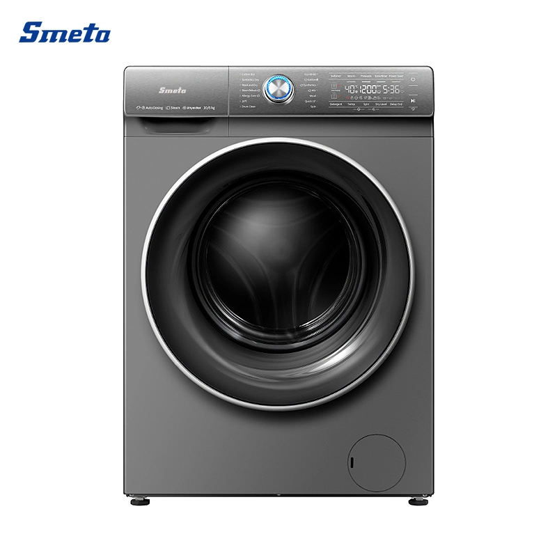 Smeta 10kg Home Fully Automatic Front Load Washing Machines and Drying Machines