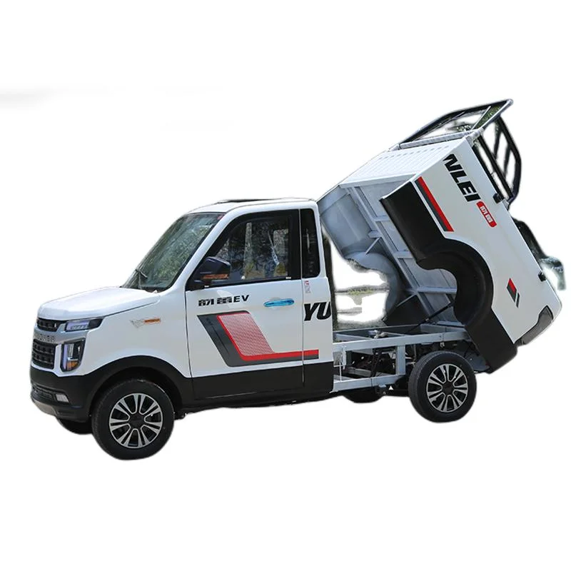 Novo camião do pick-up elétrico potente veículo novo com energia elétrica em marcha-atrás Imagem