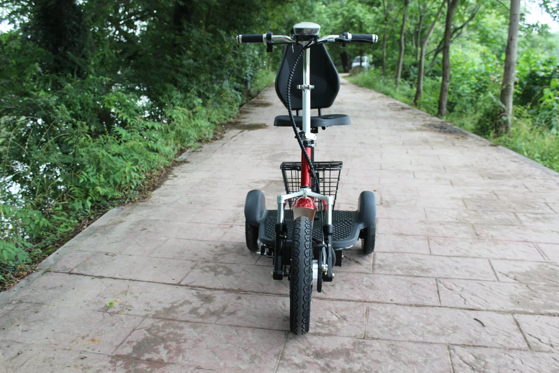 Usine directe trois roues 500W Trike mobilité ce tricycle électrique Scooter