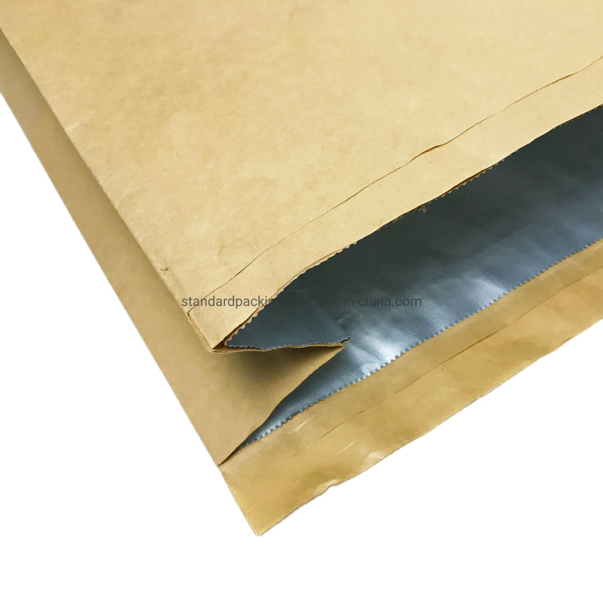 Laminado de aluminio de 20 kg de pellet plásticos papel kraft para la harina de la bolsa