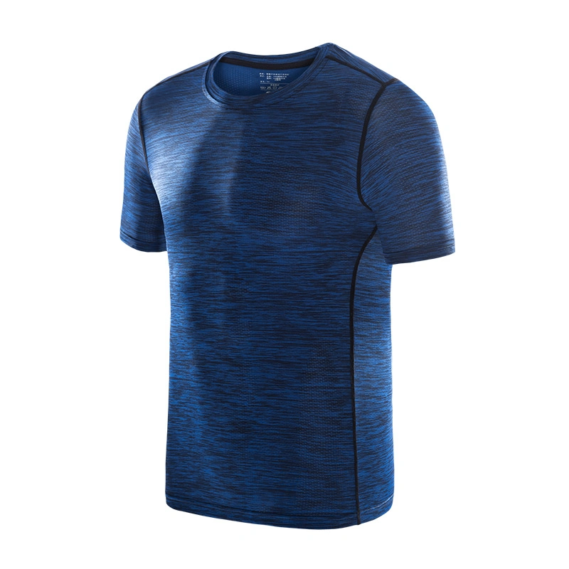 Men Summer Sports Wear Fitness Quick Dry Short Sleeve Top Wear