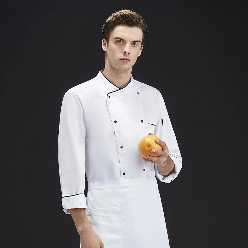 Factory Produce OEM Logo Hotel Work Chef Clothing Uniform for Men Women