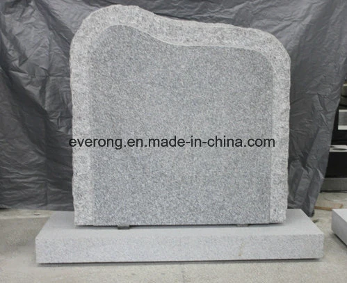 Cheap Simple Style Chinese Grey Granite Headstone for Graves