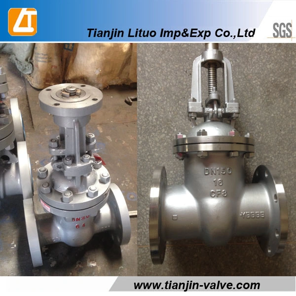 Good Quality DIN Non Rising Stem Gate Valve