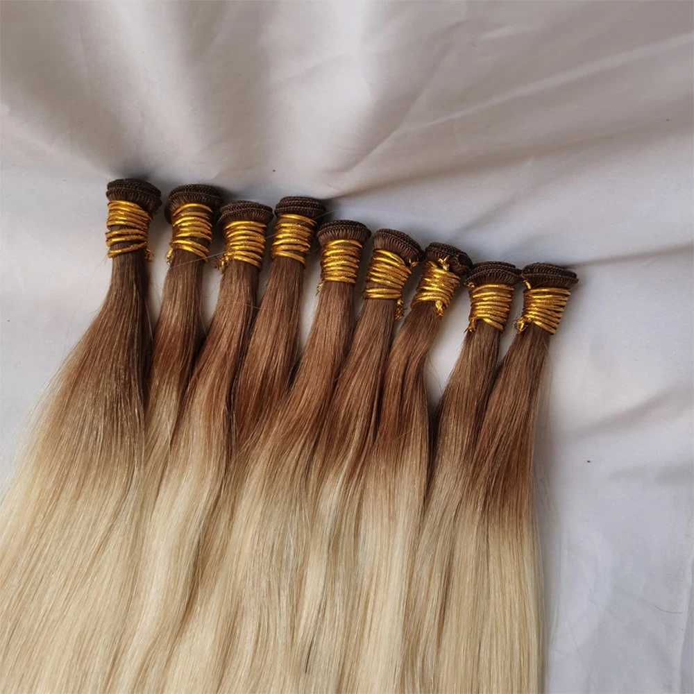 100% Virgin Hair Flat-Tip Hair Extension Part Wig