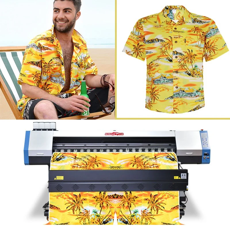 Breitformat Farbe Digital Stoff Tuch T Shirt Decke Sublimation Drucker