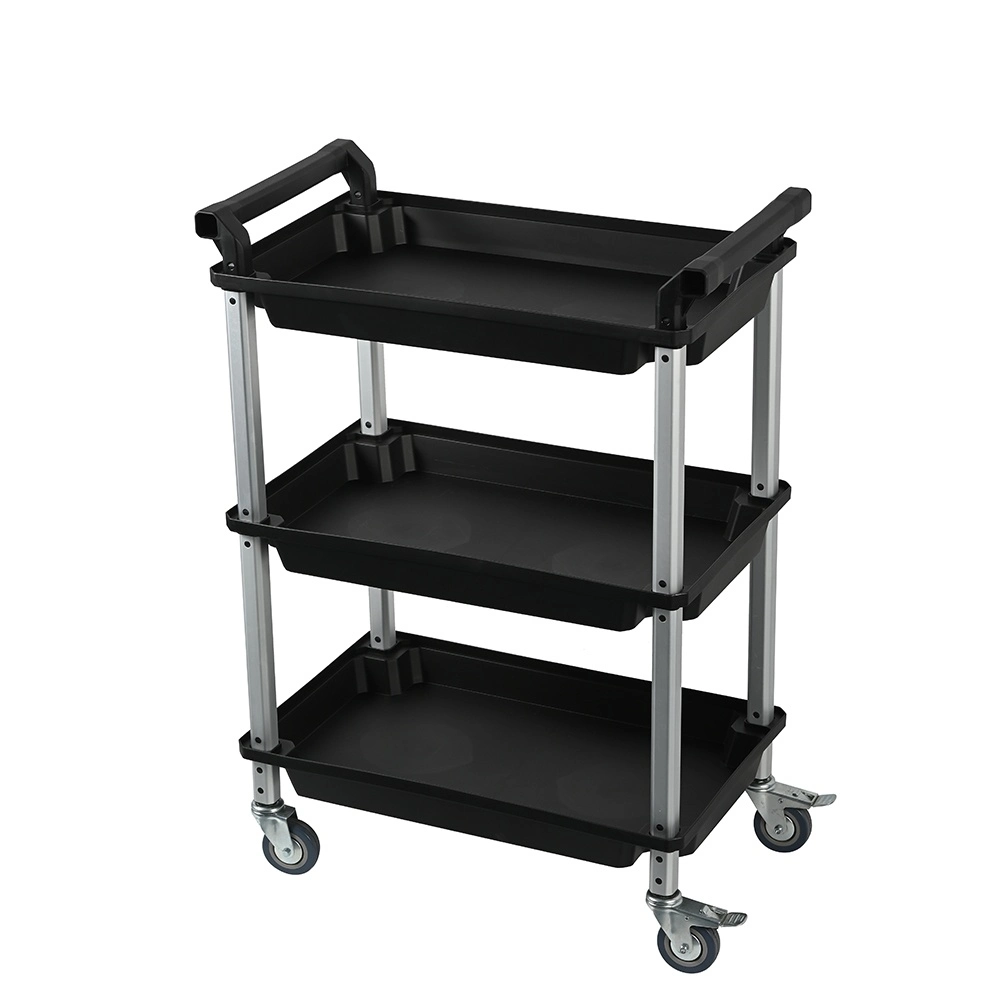 Hot Sale Multi-Function 3-Tier Storage Rolling Hand Carts Trolleys for Bathroom