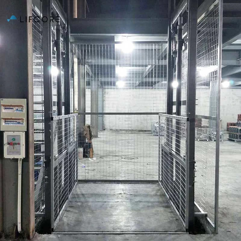 Outdoor 2 Bodenlift Cargo Lift Lift Plattform 3 Ton