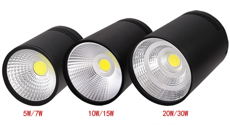 Refletor LED 60grau 3000K CREE COB alpendre exterior iluminação LED de 25 W no teto da luz pendente de luz para iluminação de Suspensão do engenheiro Terraço