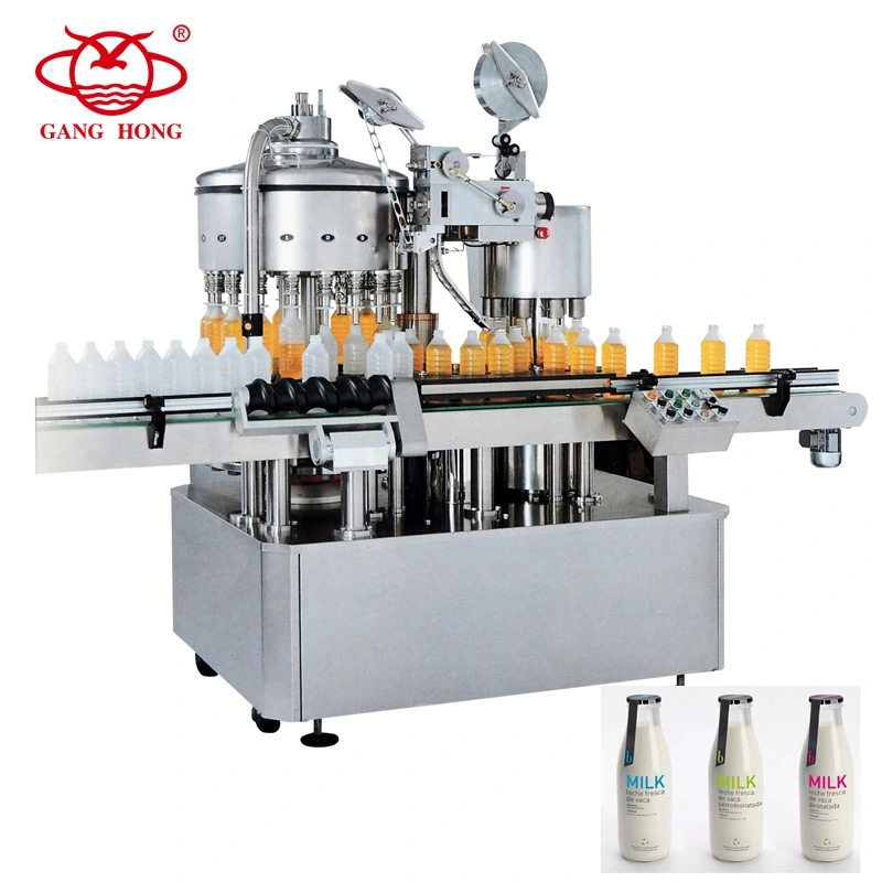 Small HDPE Plastic Bottle 130ml 15000bph Aluminium Foil Filling Sealing Machinery with SGS Certifications