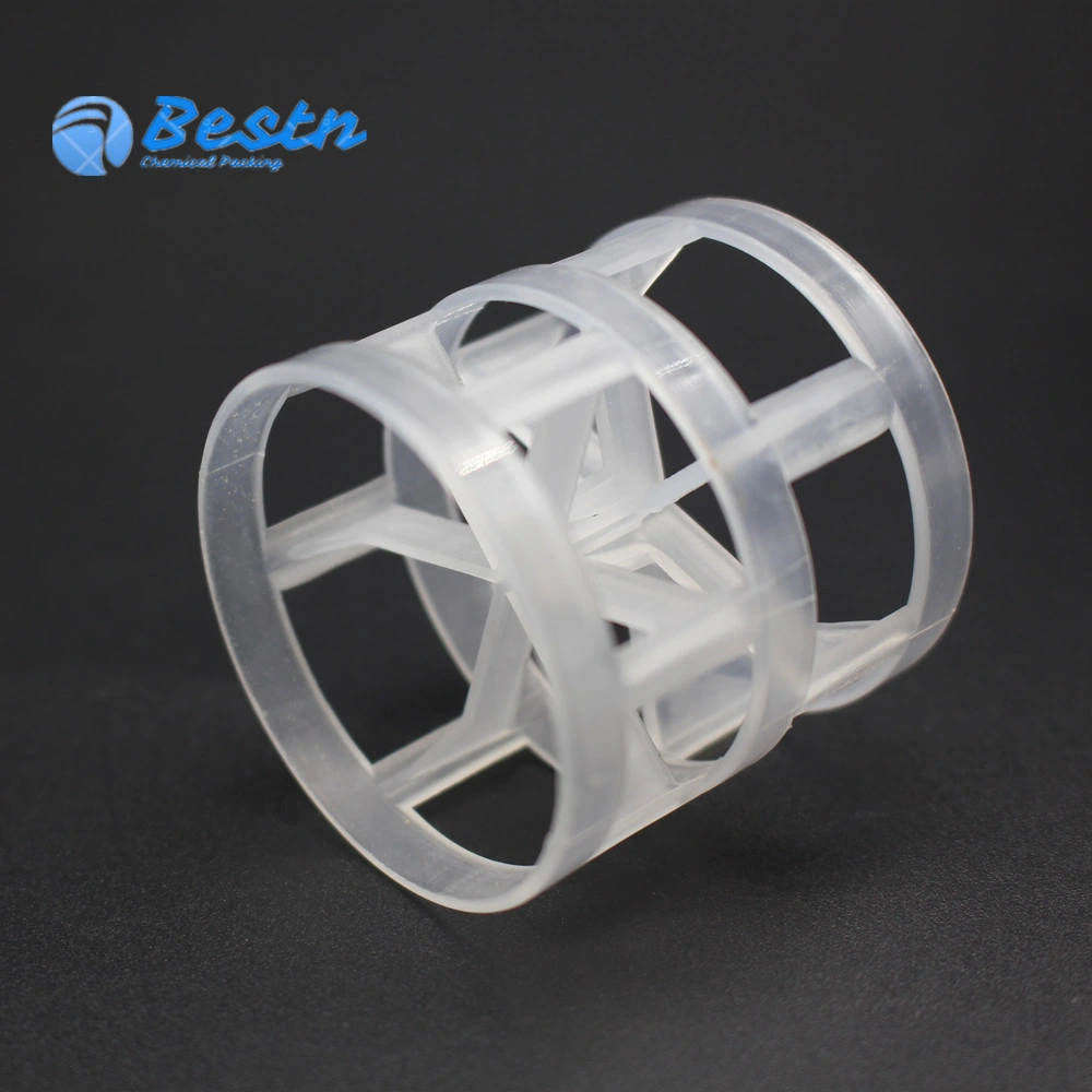 25mm 50mm 76mm PP PVC Rpp PVDF Plastic Pall Ring for Tower Packing