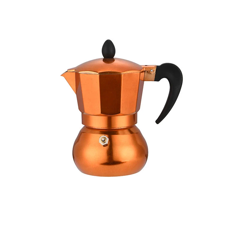 Attractive Price Round Bottom Moka Pot Espresso Home Coffee Maker Machine Commercial