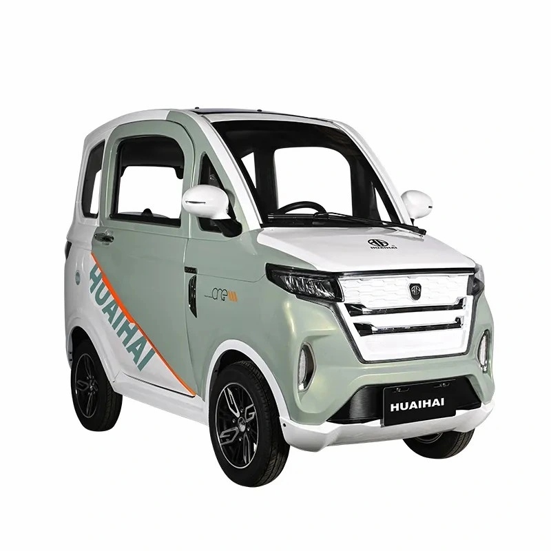 Small Electric Car with Reversing Camera Low Speed Safe Rain Proof Vehicle for Adults Use in Countryside