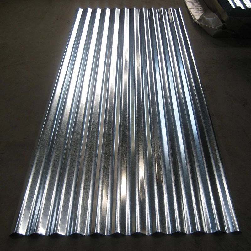 Corrugated Sheet Gauge 26 Zinc Coating Aluminium 60g Steel Platecold Rolled Steel Sheet 600-12500mm for PPGL Coils Cold Rolled