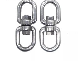 Stainless Steel Swivel Ring Double Ended Swivel Eye Hook