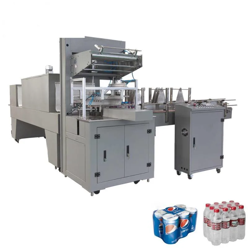 Easy to Operate L Type Color PE Film Shrink Wrap Packaging Machine