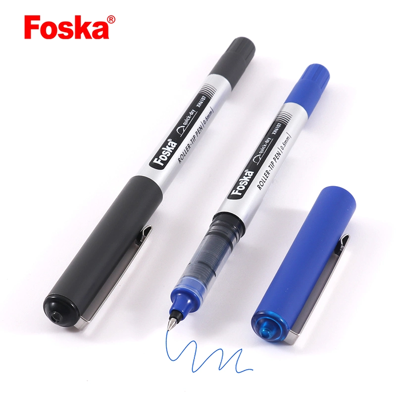 Foska Hot Sale Plastic Promotional Roller Tip Pen