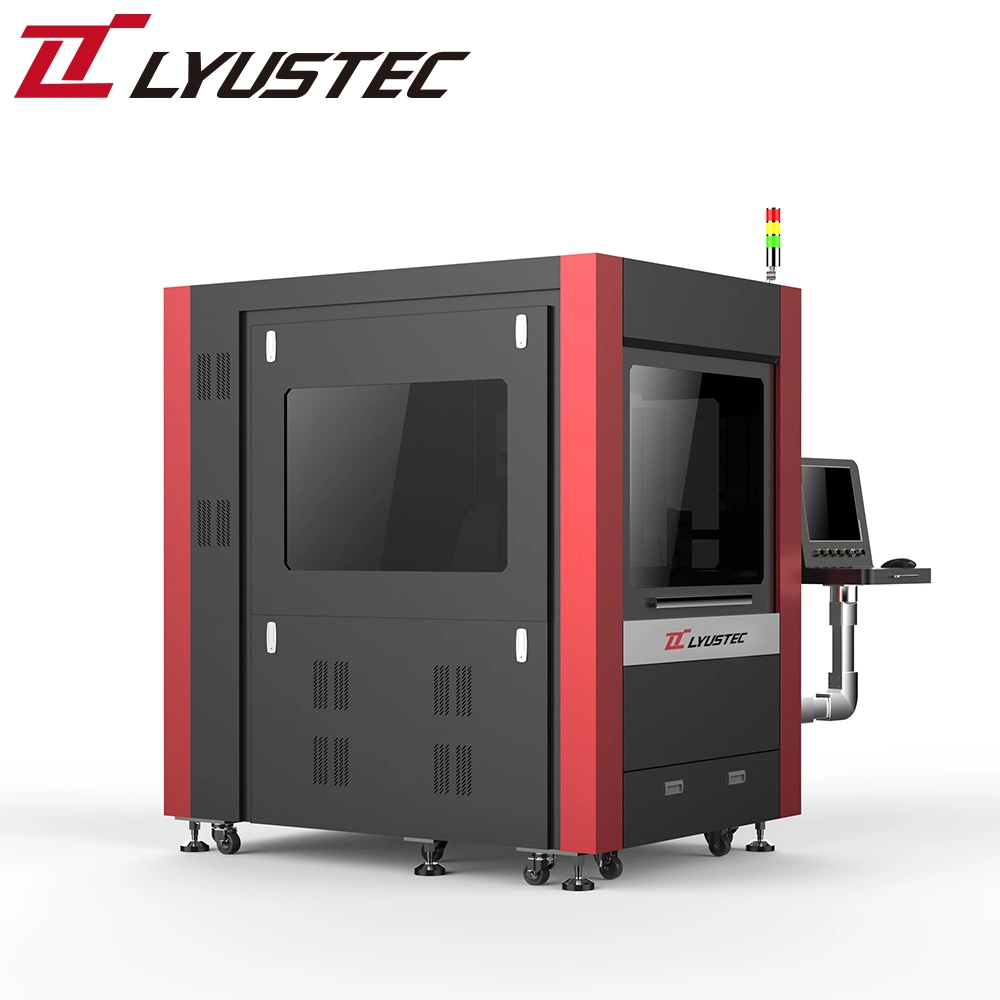 Enclosed Metal Fiber Laser Cutting Machine with Safety Cover