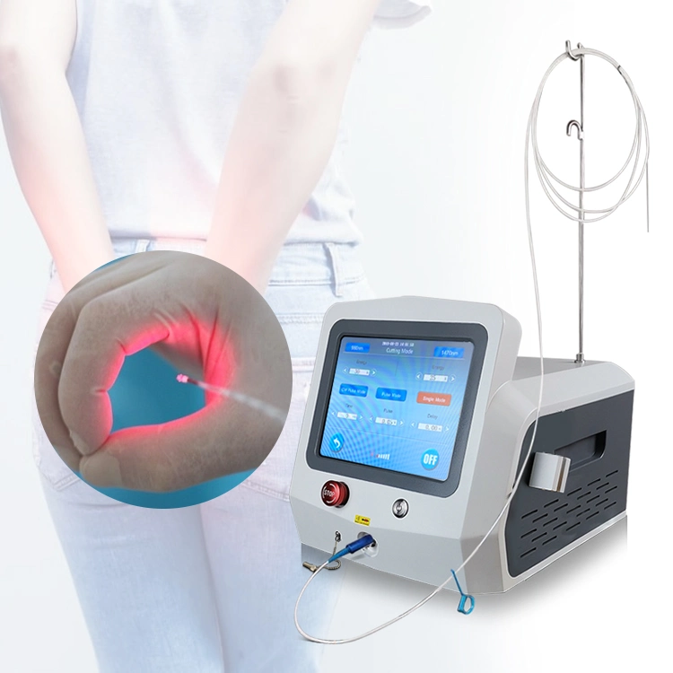 980nm Diode Laser Spider Veins Removal 1470 Hemorrhoid Treatment 47watt