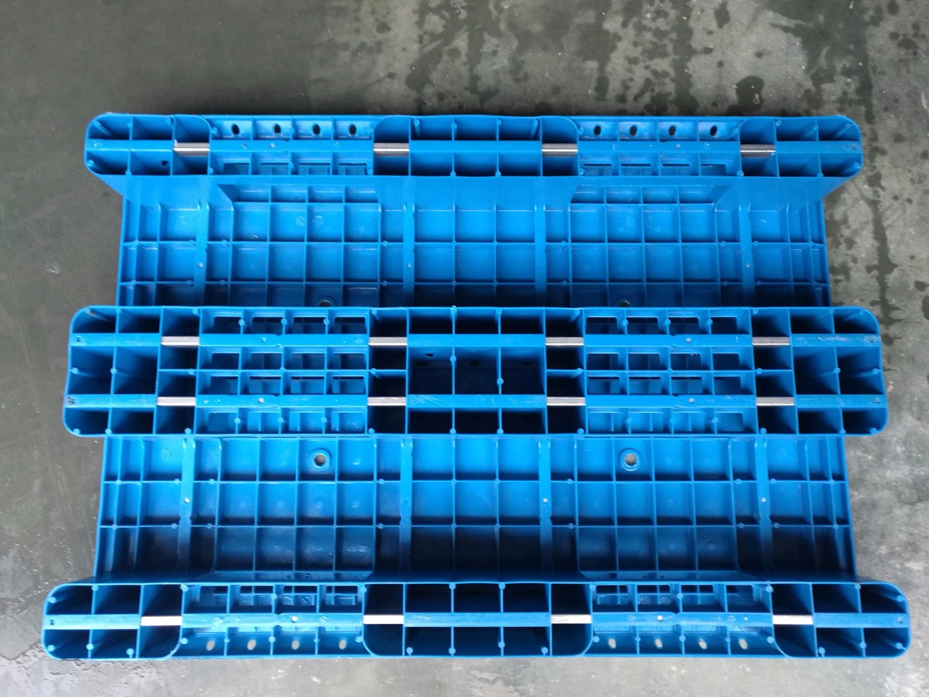 1200X800mm HDPE Strong Flat Top Single Face Plastic Pallet