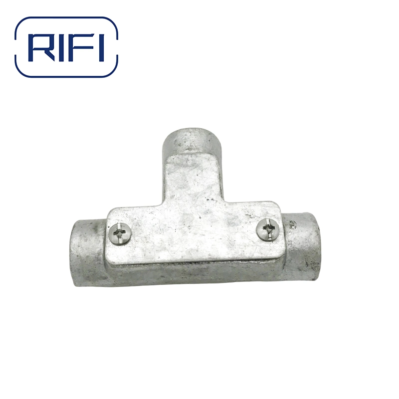 Gi Conduit Pipe Fittings for Electrical Wiring Malleable Iron Hot DIP Galvanized Inspection Bend