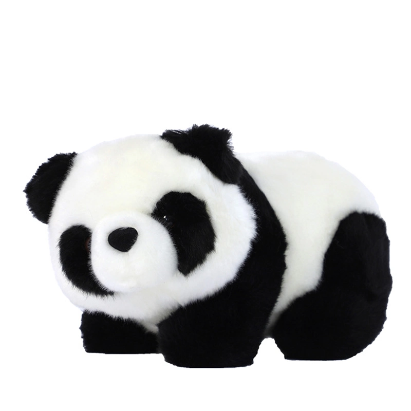 Hot Sale 25cm Hairy Cute Plush Soft Toy Stuffed Animal Stuff Panda Bears