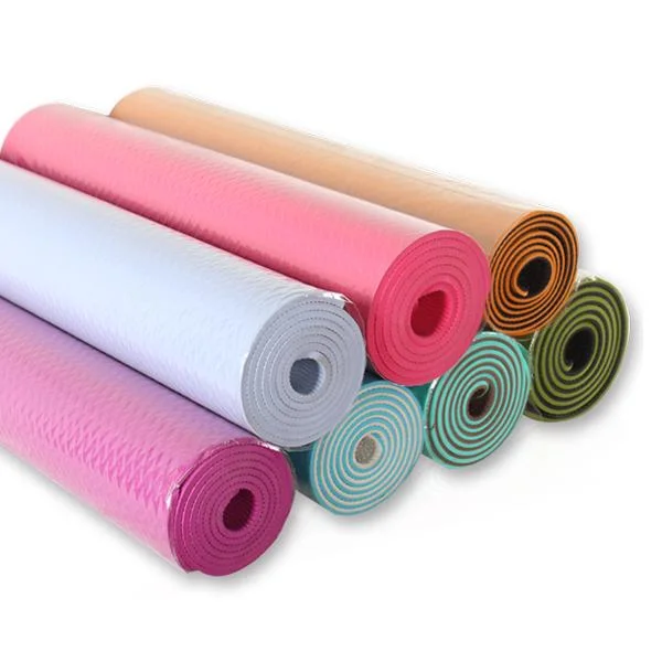 Thickness Elective Gymnastic Fitness Exercise Foam and PVC Yoga Mat