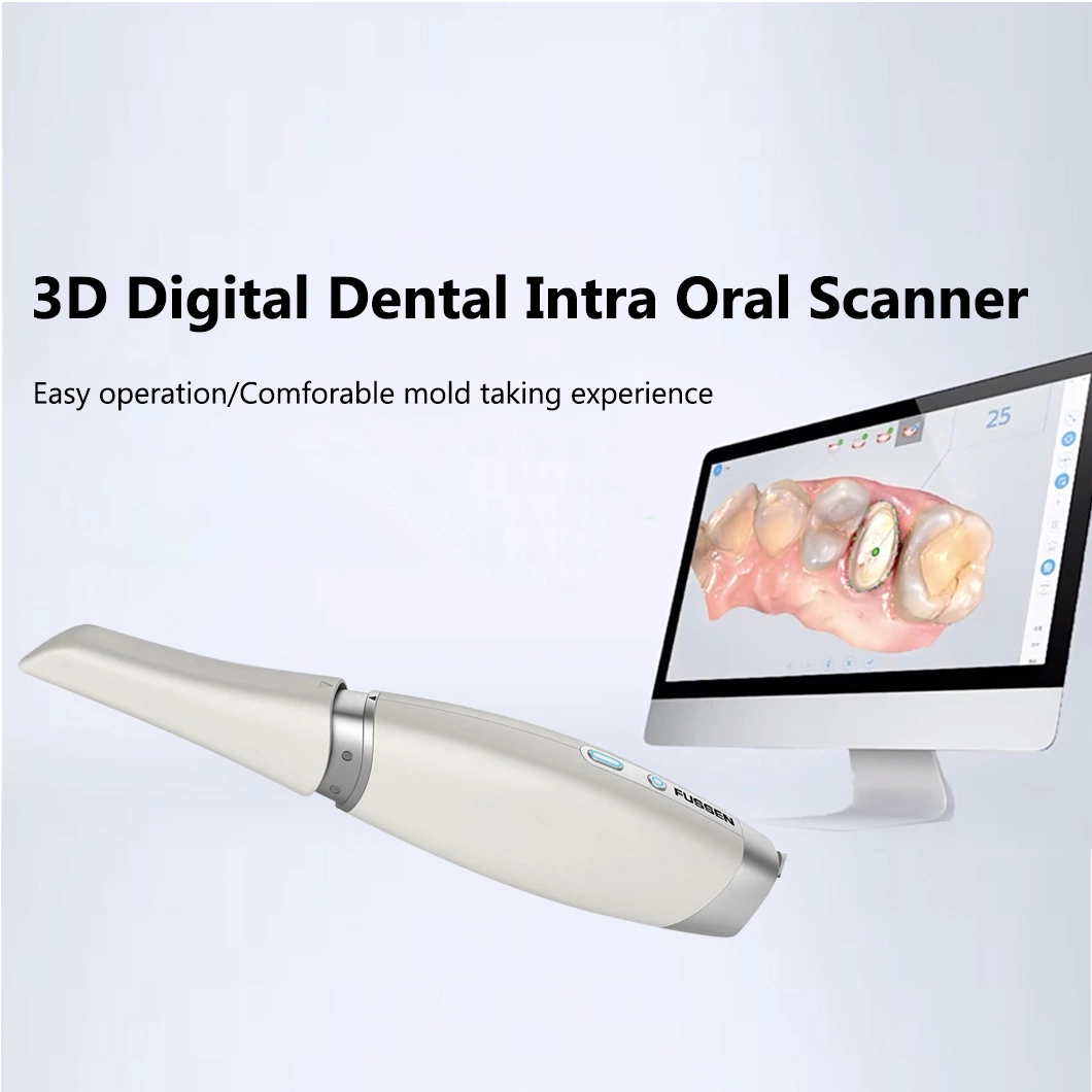 CAD Cam Dental Equipment Intraoraler Scanner Tragbare und leichte Dental 3D Intraoraler Kamerascanner für Dentallabore