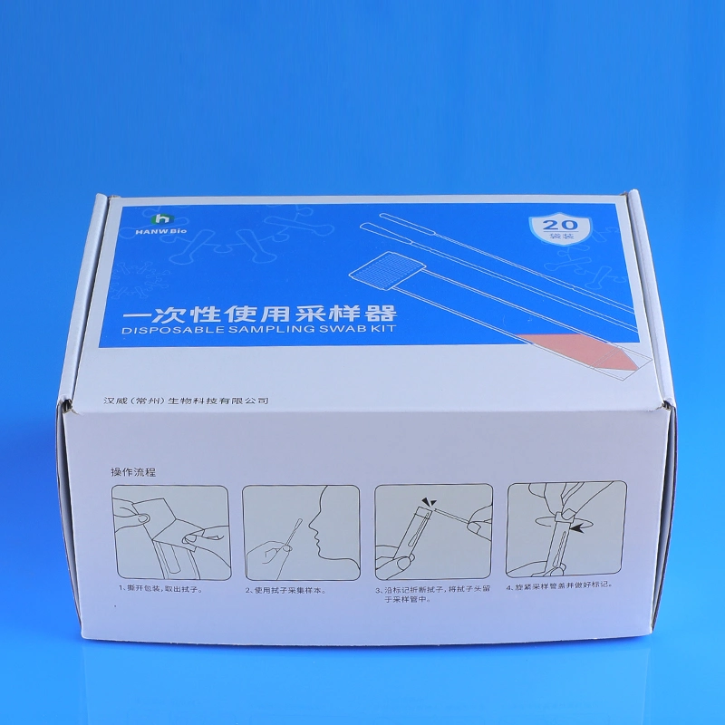 Disposable Swab Virus Sampling Tube Viral Kit Ten People Mixed Sample Tube for Virus Detection