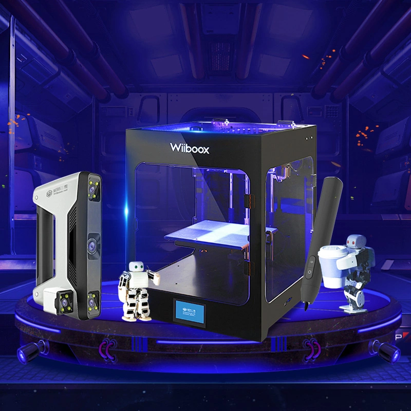 Wiiboox Professional Fdm High quality/High cost performance  Rapid Prototyping 3D Desktop Printer