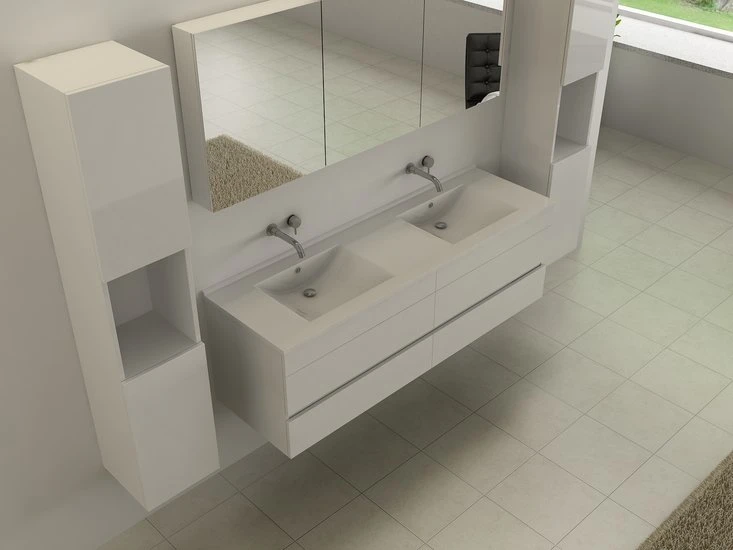 New Design Bathroom Cabinet Wholesale/Supplier Vanity Set with Ceramic Sink