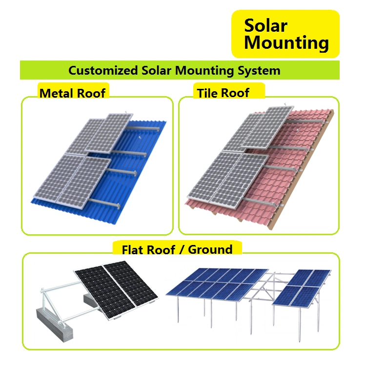 Top-Leading 20kw Hybrid Home or Business Use Storage Solar Power System