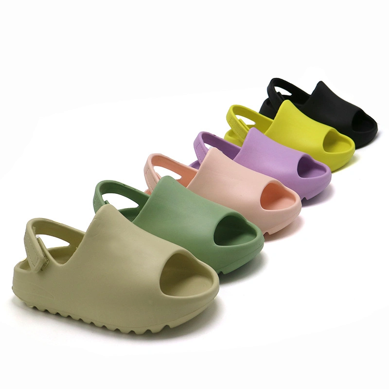 Yeezy Sandals Slippers Infant Children Fishbone Bathroom Yeezy Slides Slippers with Straps