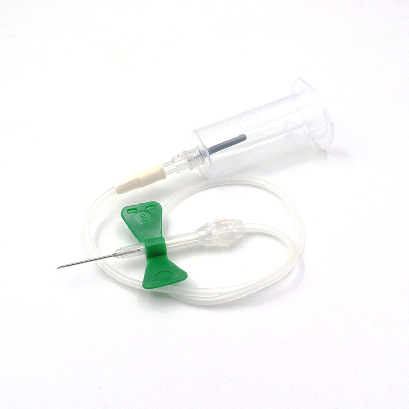 Medical Disposable Safety Blood Collection Set with Holder