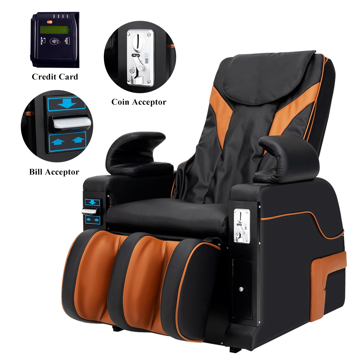 Commercial Paper Money or Coin Operated Vending Body Massage Chair Price