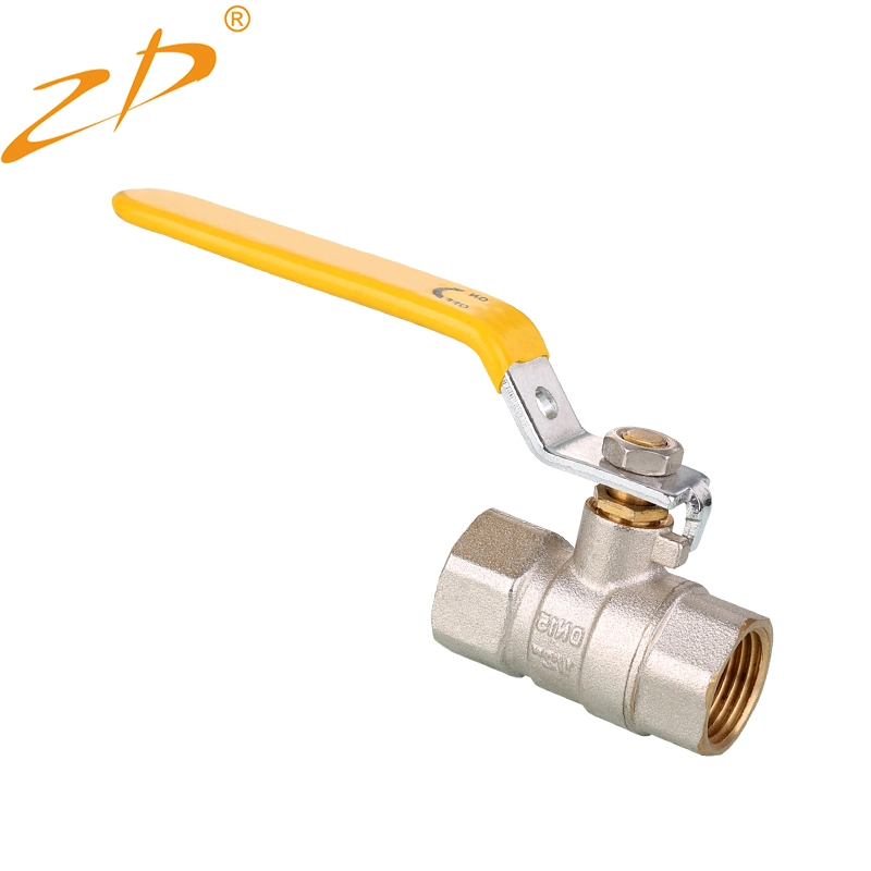 Wholesale/Supplier 1/2 Mini Gas Pipe Fittings Brass Ball Valve Long Handle Ball Valve