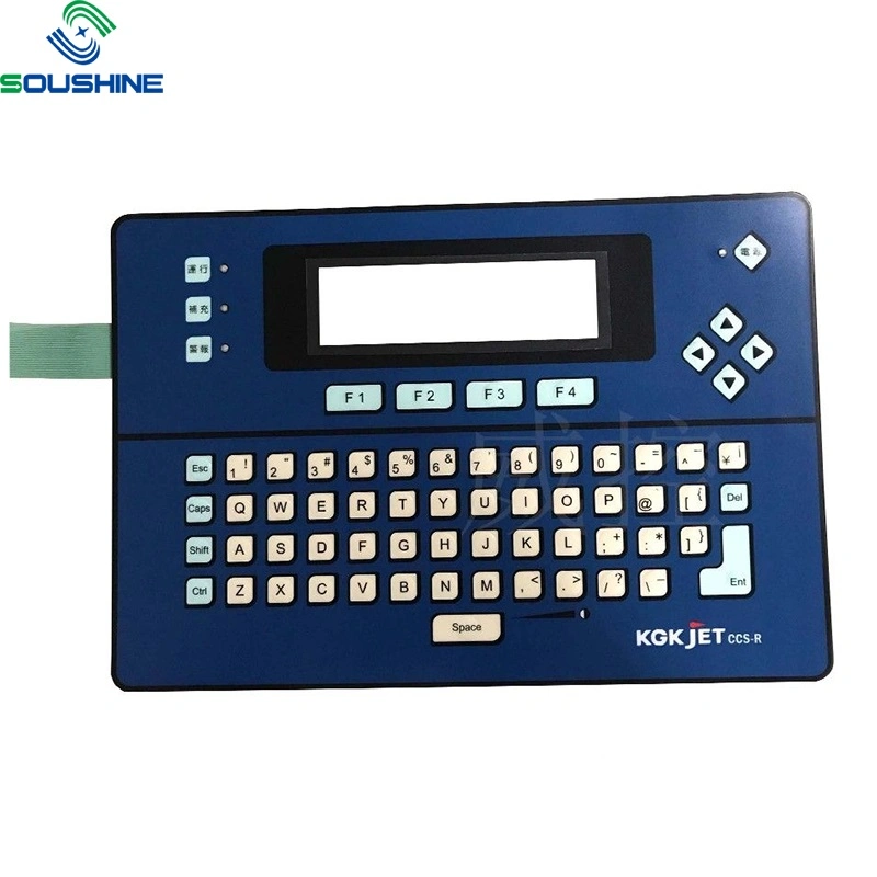 Assembly Single Button PCB Circuit Membrane Switch Keypad