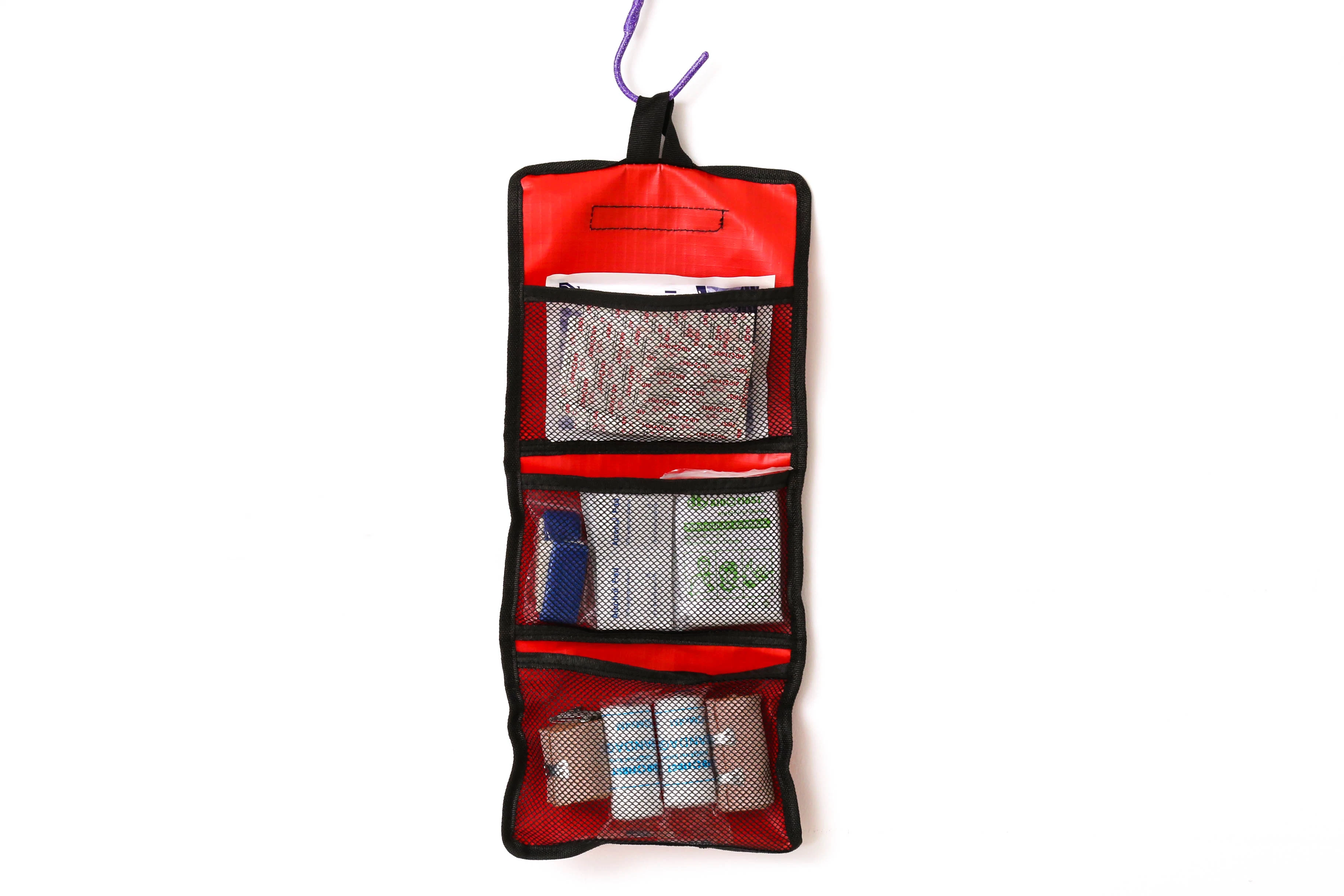 Portable Waterproof Family First Aid Kit Compact Medical Emergency Bag for Home