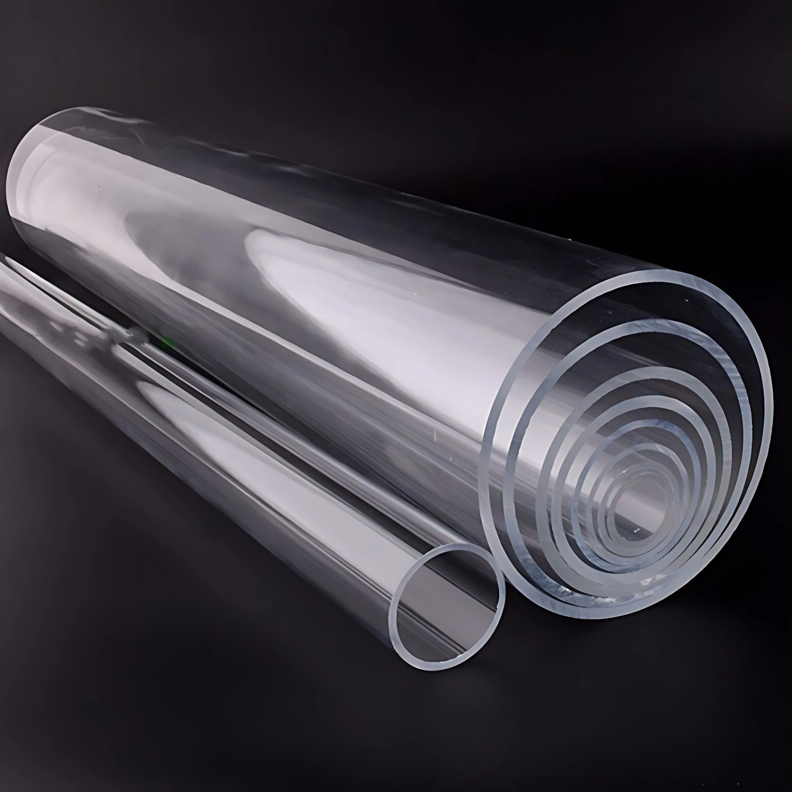 Factory Price Transparent Clear Polycarbonate Pipe Colorful PC Acrylic Extrusion Tube