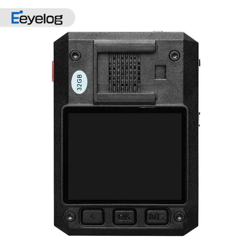 Eeyelog 4G Body Worn Camera X6a with WiFi, Waterproof, 2PCS Batteries, IR Night Vision, Eis, Motion Detection