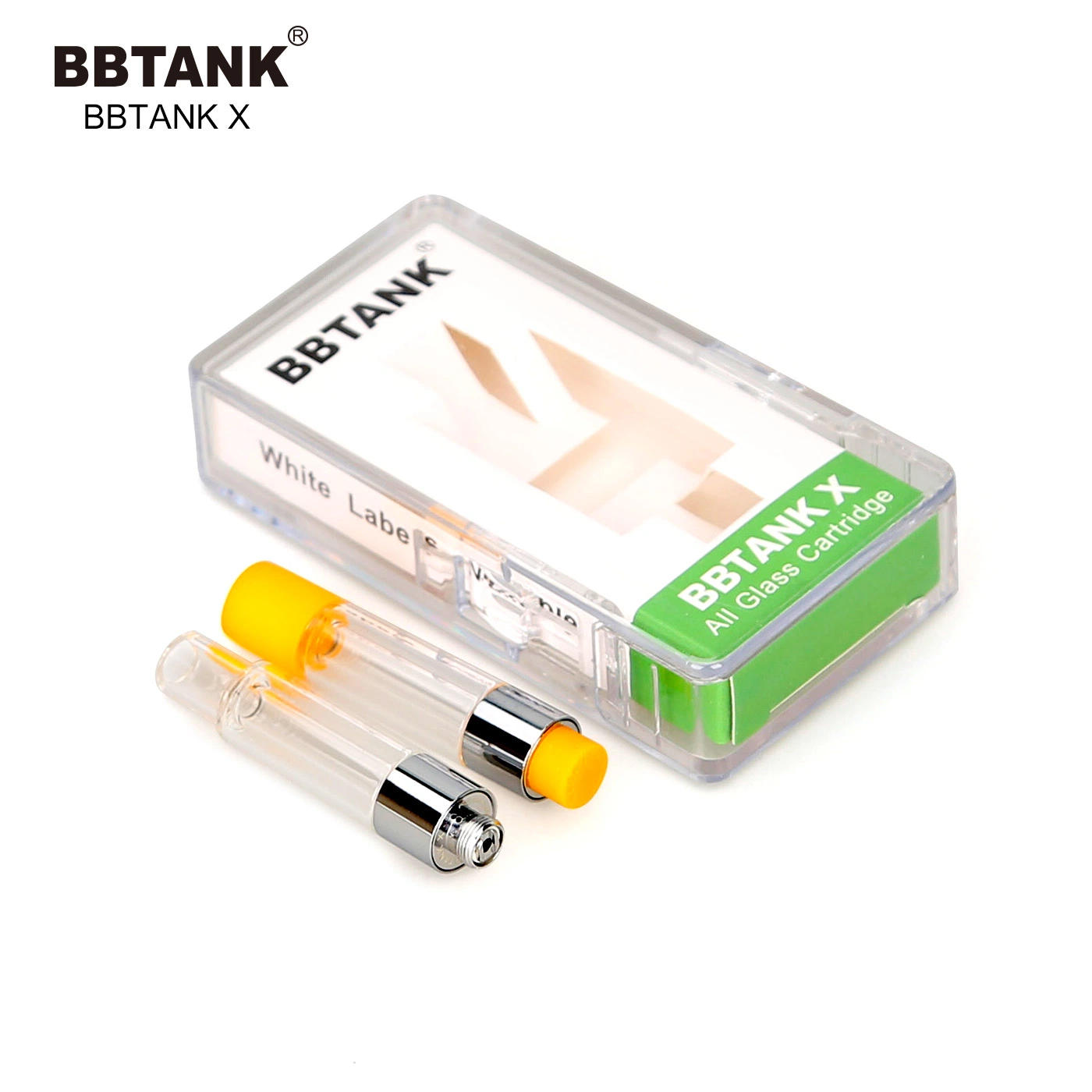 Bbtank mejor cartucho D8 Todos los cristales de resina de cartuchos vacíos de Vape