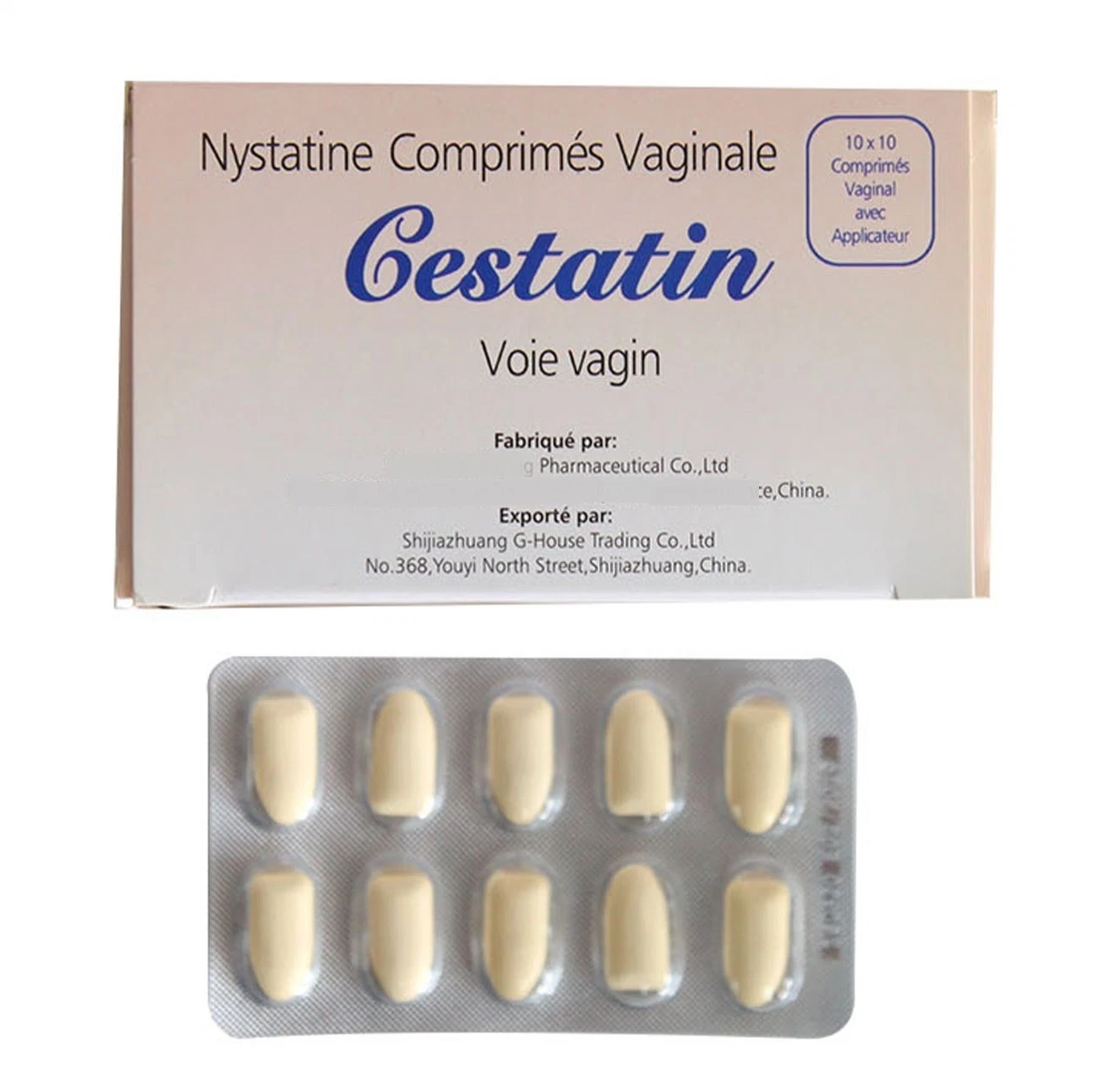 Nystatin Tablets 500000 Iu Pharmaceutical Finished Medicine Pharmaceuticals Drug