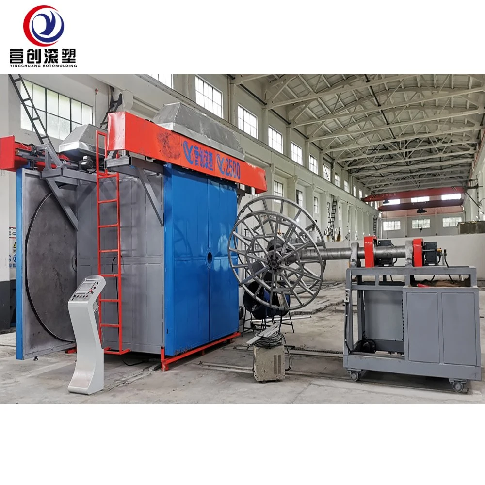 Plastic Tray Manufacturing Machinery Rotomolding Machine