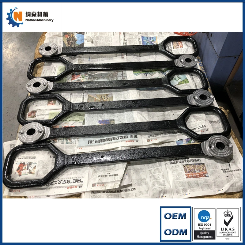 Customized/OEM Hand Throw Lever Sand Casting Railway Spare Part/Vehicle Part/Auto Parts