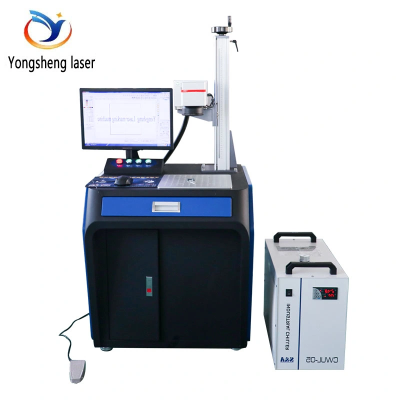 UV Laser Markiermaschine Medizinische Verpackung Logo Anti-Fälschung Code Datum Markiermaschine