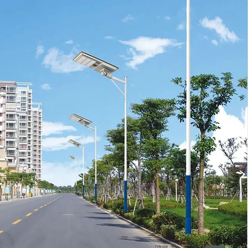 80W Outdoor All in One LED for Garden Solar Powered Street Light